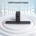 ZEBRONICS Soundbar 120w Side View