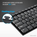ProDot Keyboard USB Plug Play Top View