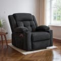 DROGO recliners Brown Evo Lounge Oversized Front View