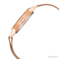LOUIS DEVIN Women's Rose Gold Mesh Back View