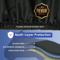 Autofy Motorcycle Covers Waterproof UV Protection Back View