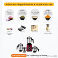 Atomberg Mixer Grinder Coarse Mode Intelligent Top View