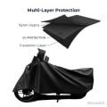 Autofy Motorcycle Covers UV Protection Dustproof Side View