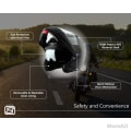 Vega Flip-Up Helmet Dual Visor Lightweight Top View
