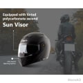 Vega Flip-Up Helmet Dual Visor Lightweight Detail View