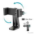 Like Star Mobile Holder Adjustable Clamp Back View