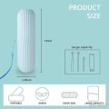 XML Toothbrush Holder Portable Plastic Storage Back View