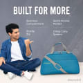 Aristocrat suitcases trolley 30w Back View