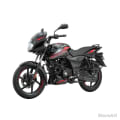 Bajaj Pulsar Motorcycle Sparkle Black Red Detail View