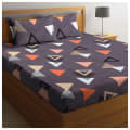 BSB HOME Double Bedsheet TC Glace Side View