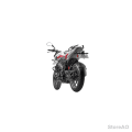 Bajaj Pulsar Wheelers Pearl Metallic White Top View