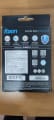 Foxin NVME SSD Express 128GB back packaging with specifications and warranty details
