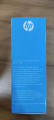 Side view of HP M10 Wired Mouse packaging showing dimensions and weight