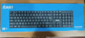 Foxin wired keyboard top view on blue box