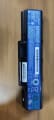 Acer AS07A31 lithium ion laptop battery top view showing specifications and barcode