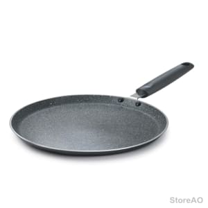 Prestige Omega Deluxe Granite Nonstick Tawa, 280 mm, Black