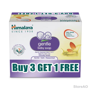 Himalaya Baby Soap - Gentle Cleansing with Olive & Almond Oil