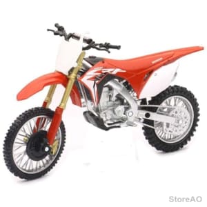 NewRay Motorcycles 1:12 Scale Die-Cast Honda CRF 450R Red