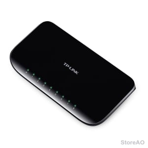 TP-Link Gigabit Network Hub | 8-Port | Plug & Play | Plastic Case