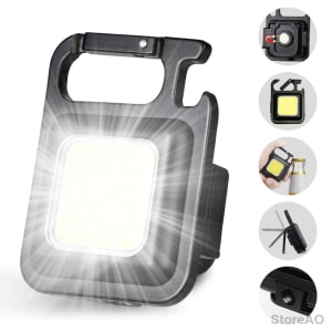 Jeegol Handheld Flashlight with Keychain & 1000 Lumen Brightness
