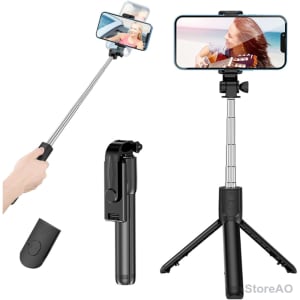 HOLD UP tripods 70 cm Black 10 cm 12 cm 60 cm Selfie Stick, Extendable