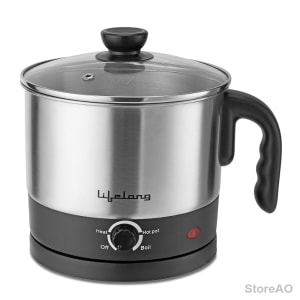 Lifelong Electric Kettle Stainless Steel 1.5L 600W Multifunction