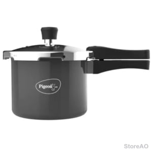 Pigeon pressure cookers 2.5 litre Black 2.5l Hard Anodised Outer