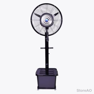EUROKRAFT floor fans 45l Black 26 inch 20 ft Grace Pro Mist MF-309X|