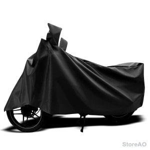 Autofy Motorcycle Covers UV Protection Dustproof Black