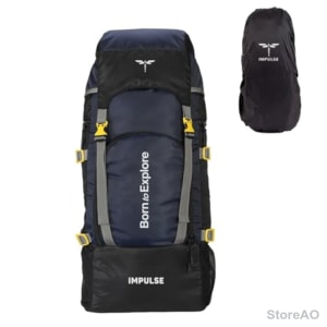 Impulse Rucksack 60L Hiking Backpack with Rain Cover