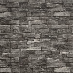 TEKCOOL Self-Adhesive 3D Wall Panel Grey Stone 70x77cm
