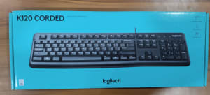 Logitech K120 Corded USB Keyboard