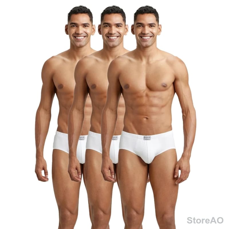 Jockey briefs White Men's Super Combed Front View