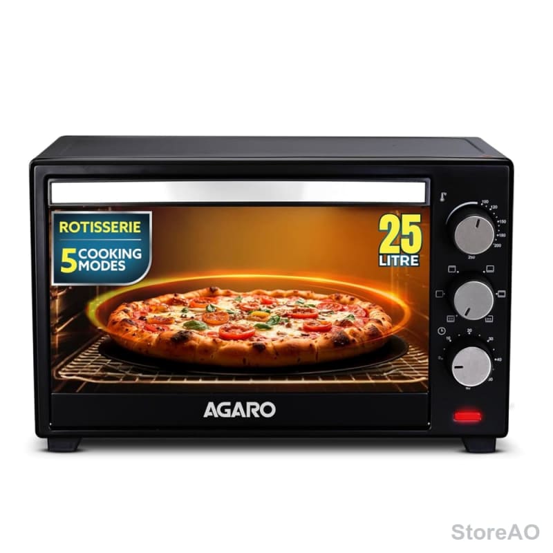 AGARO Oven Toaster 25L, Front View