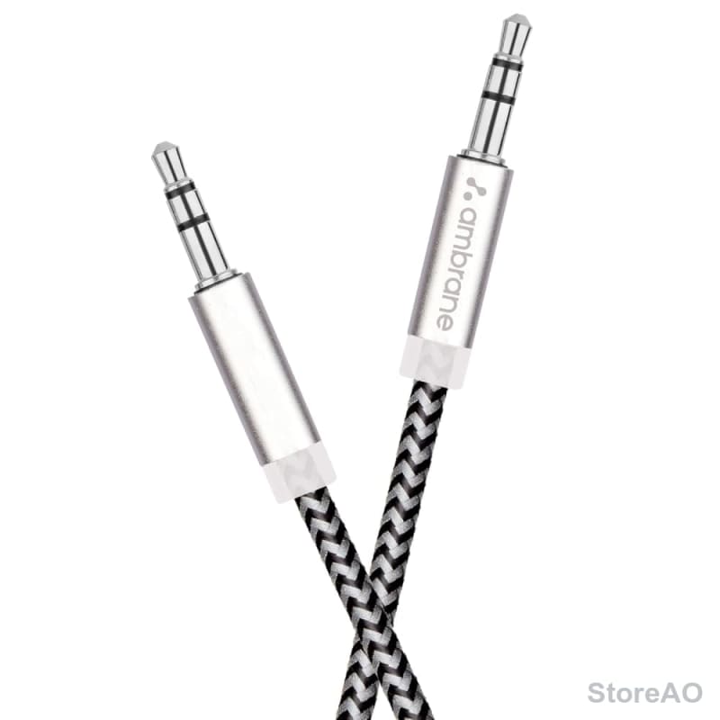 Ambrane stereo jack 3.5mm Front View