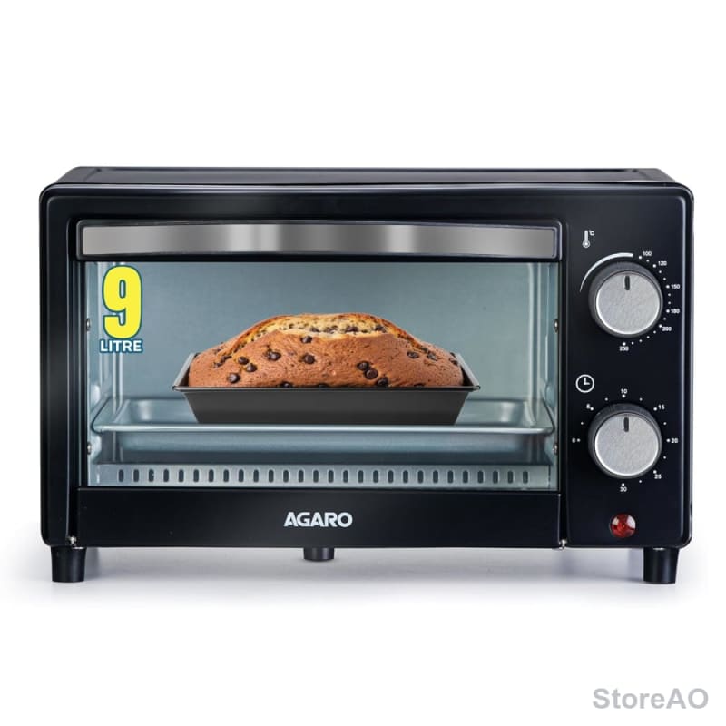 AGARO oven toaster 800w Front View
