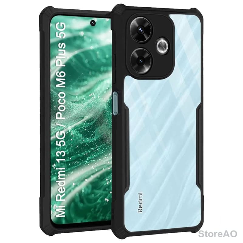 TheGiftKart Basic Cases Shockproof Crystal Clear Front View