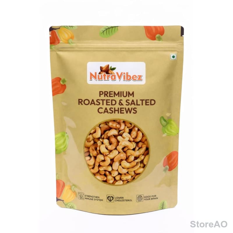 NutraVibez Premium Roasted 200G Front View
