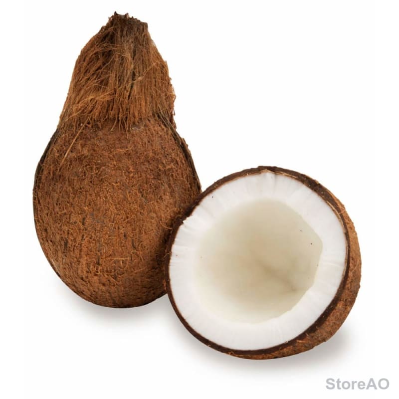 Fresh Coconut Medium (400-450g). Front View