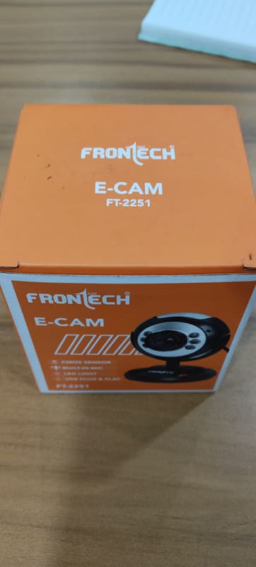 Frontech E-CAM FT-2251 webcam box top view