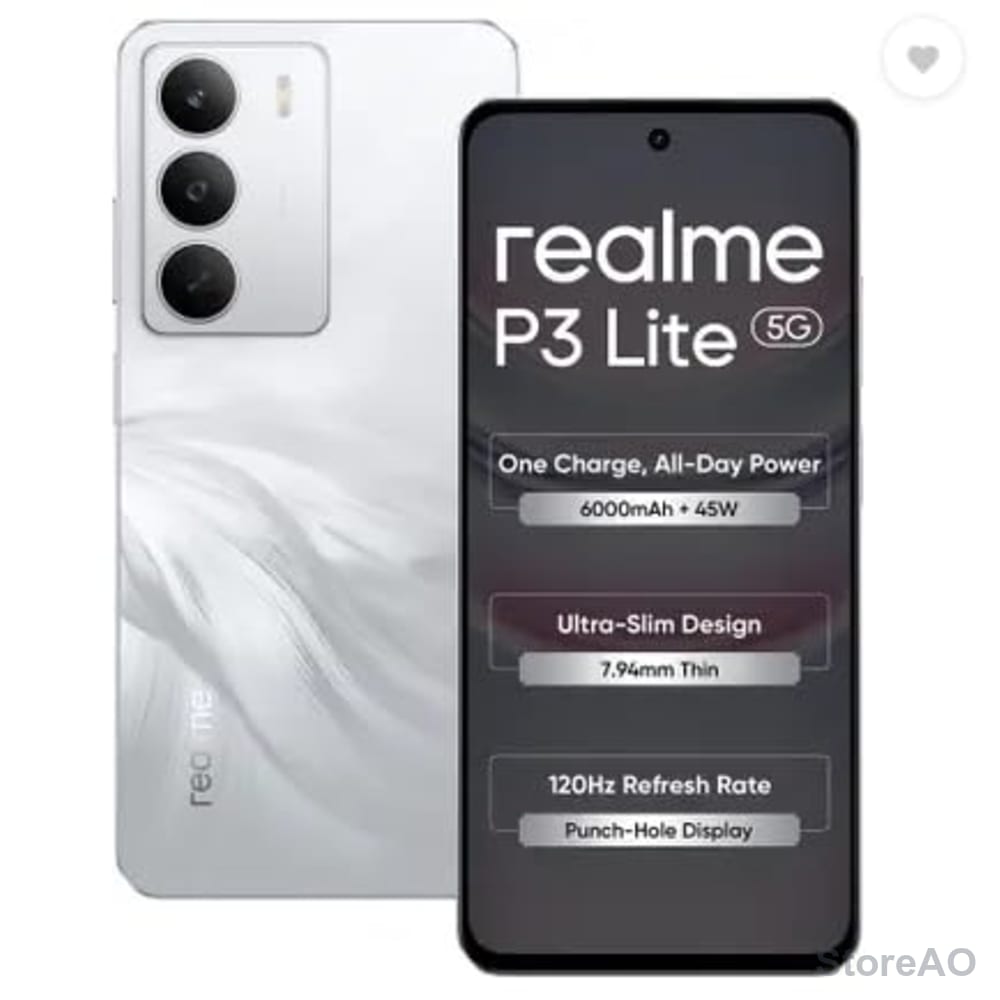 realme smartphones 6000mah Lily White Lite Charger The Box (Lily