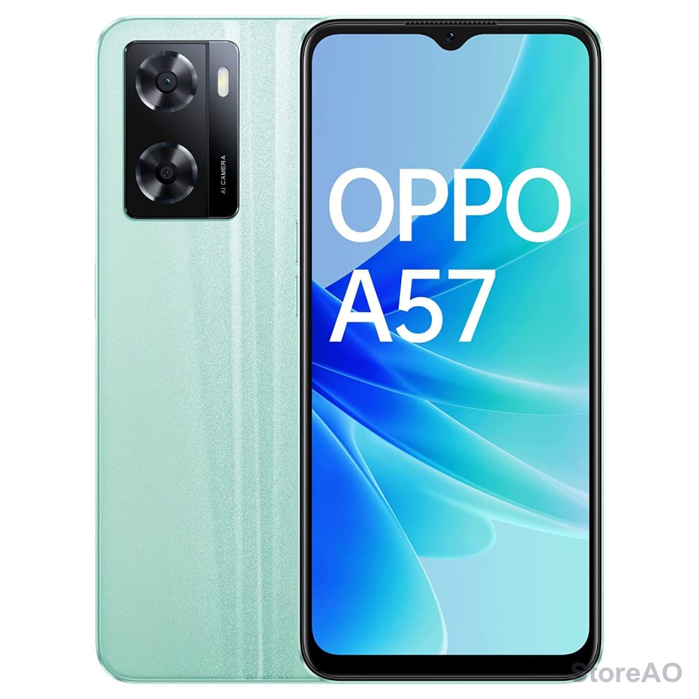 OPPO smartphones 33w Glowing Green 5000mah fast charging A57