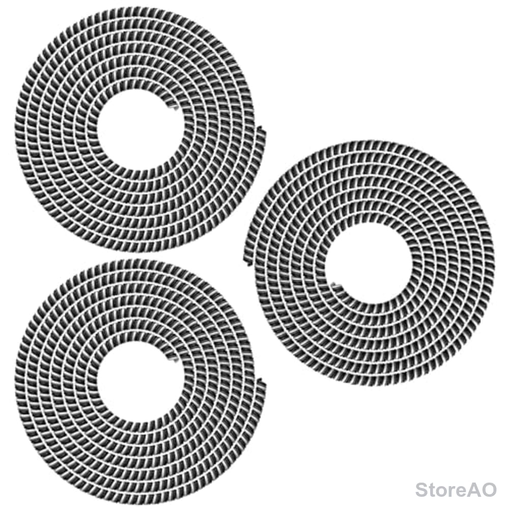 Black & Grey (set Of 3)