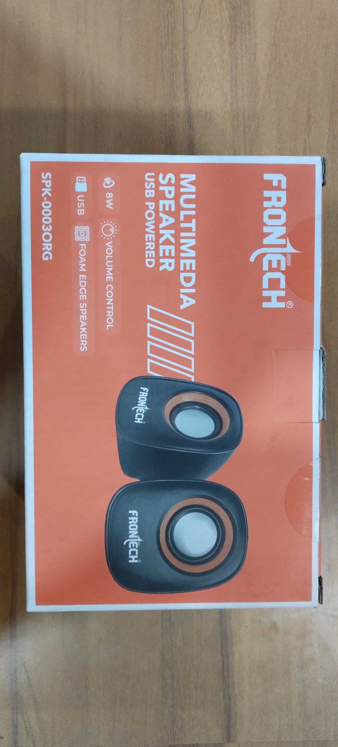 Frontech SPK-0003ORG Multimedia Speaker USB Powered 8W