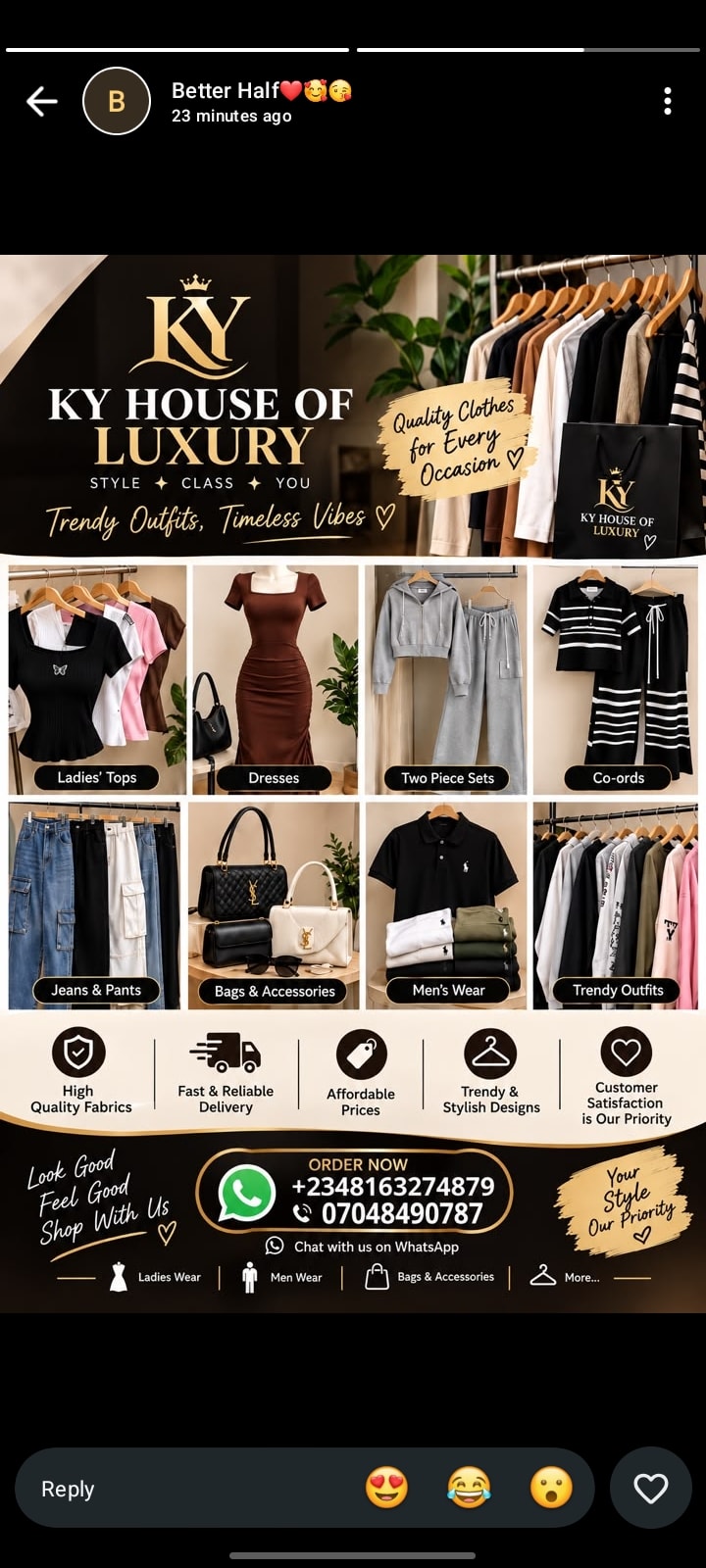 KY HOUSE OF LUXURY banner