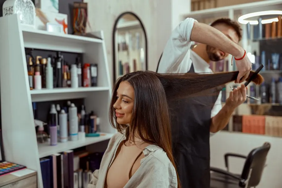 Brittney at Tease Hair Studio