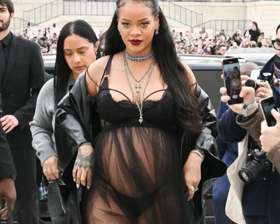 Rihanna who has reignited global fashion debate with her sheer dress