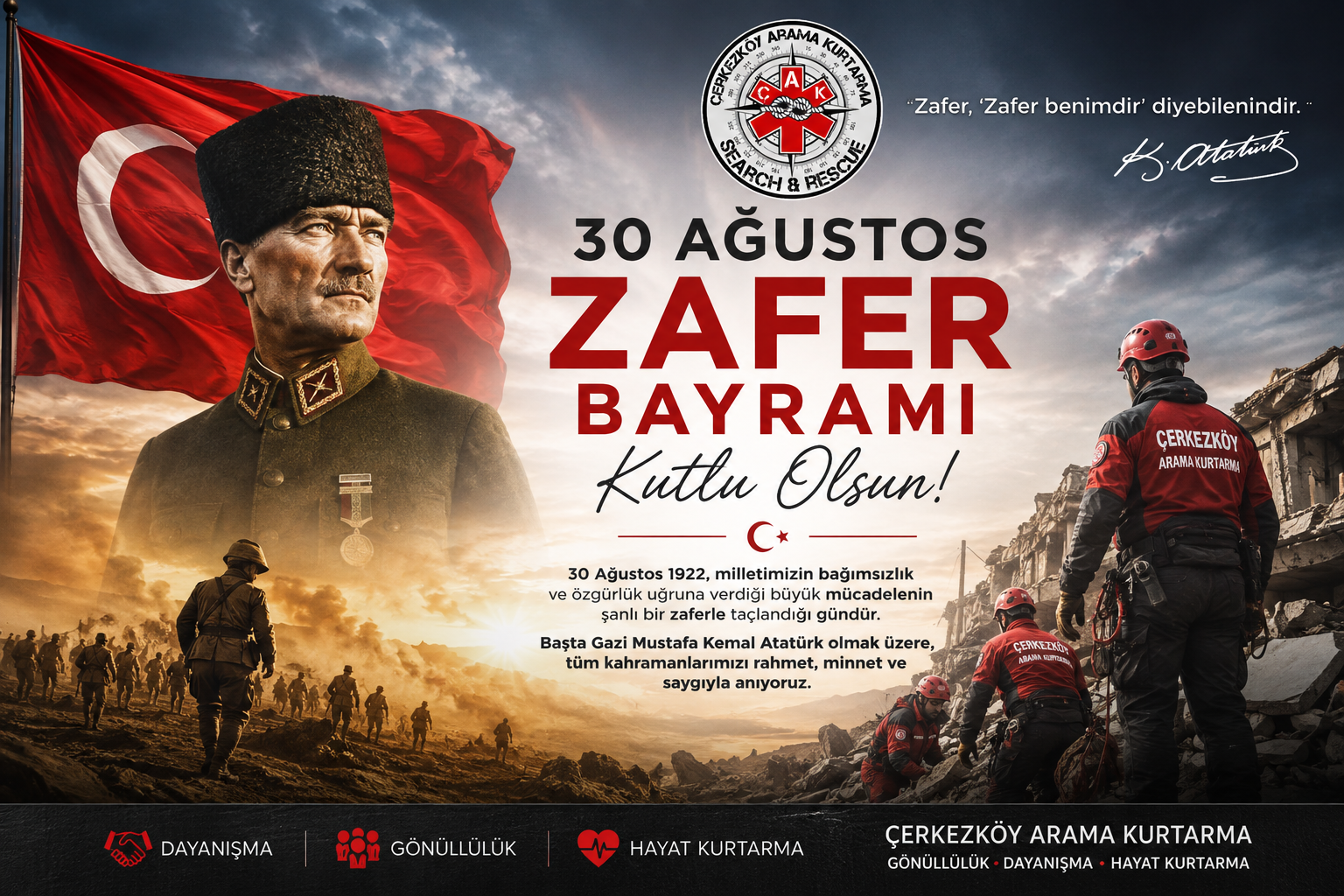 30 Ağustos Zafer Bayramı: Bağımsızlığımızın ve Birlik Ruhumuzun Büyük Destanı
