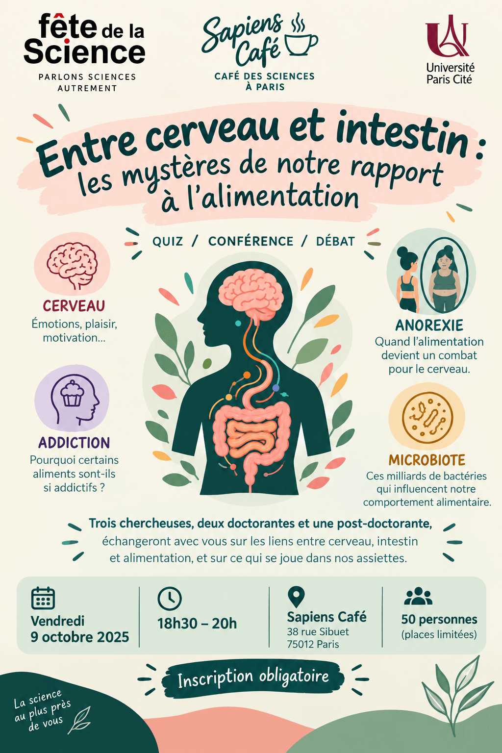 Entre Cerveau et intestin
