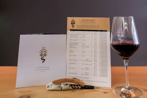 Dégustation de nos vins